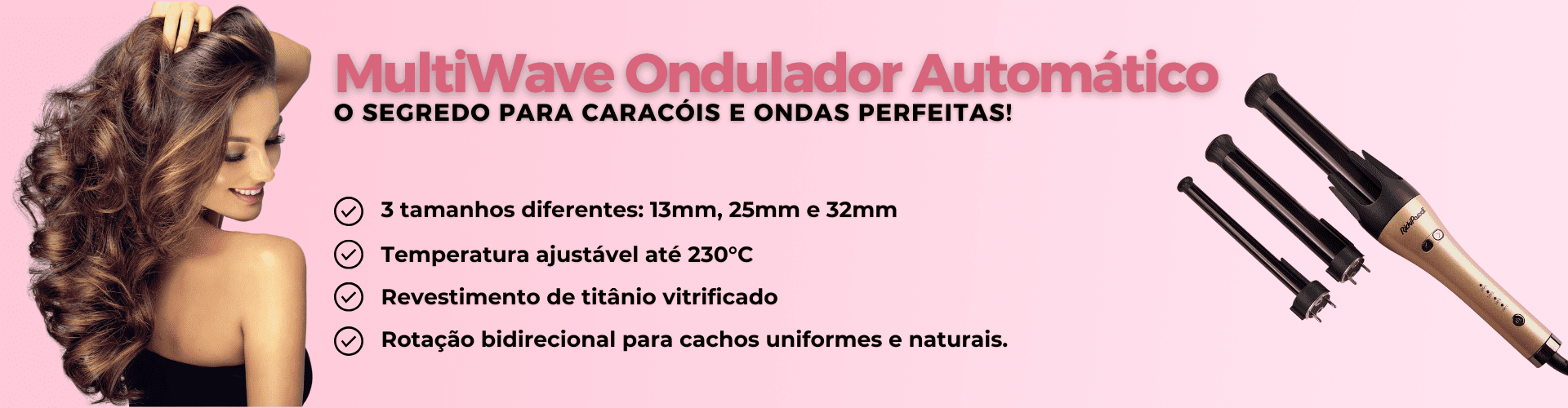 Ondulador Automático RickiParodi MultiWave